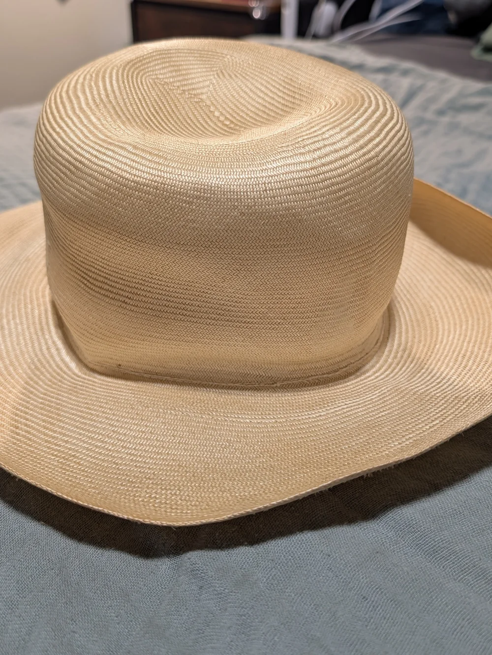 Vintage Belmar Gimbels Straw Hat Cottagecore Coquette